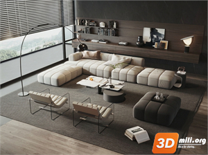 Sofa Minotti Skp Files 